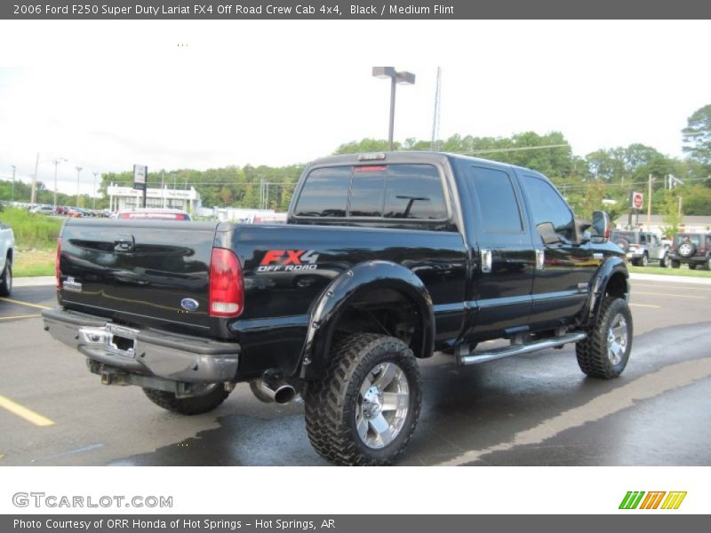 Black / Medium Flint 2006 Ford F250 Super Duty Lariat FX4 Off Road Crew Cab 4x4