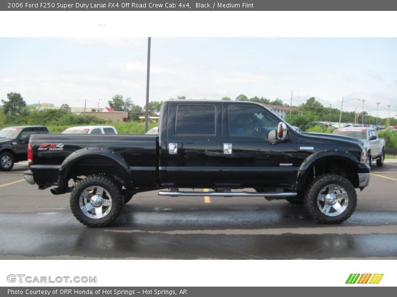 Black / Medium Flint 2006 Ford F250 Super Duty Lariat FX4 Off Road Crew Cab 4x4