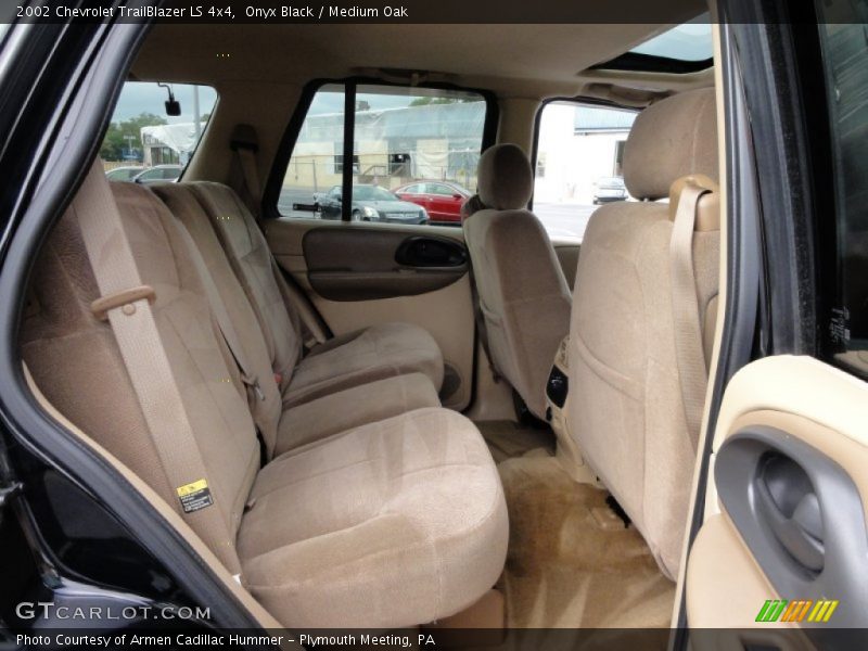 Onyx Black / Medium Oak 2002 Chevrolet TrailBlazer LS 4x4
