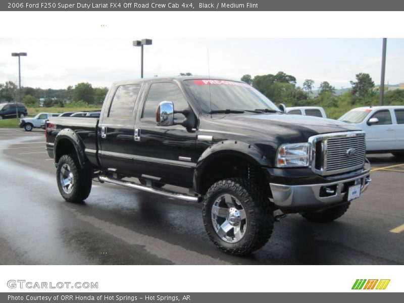 Black / Medium Flint 2006 Ford F250 Super Duty Lariat FX4 Off Road Crew Cab 4x4