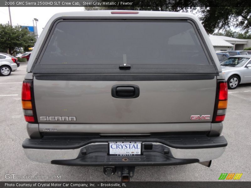 Steel Gray Metallic / Pewter 2006 GMC Sierra 2500HD SLT Crew Cab