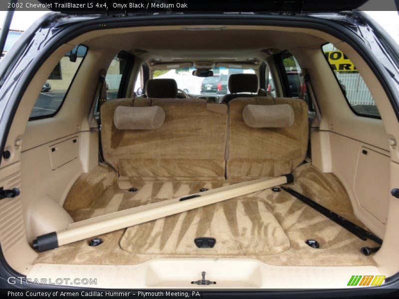 Onyx Black / Medium Oak 2002 Chevrolet TrailBlazer LS 4x4