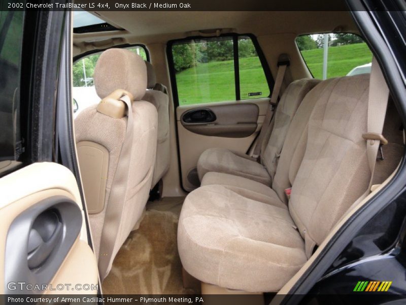 Onyx Black / Medium Oak 2002 Chevrolet TrailBlazer LS 4x4