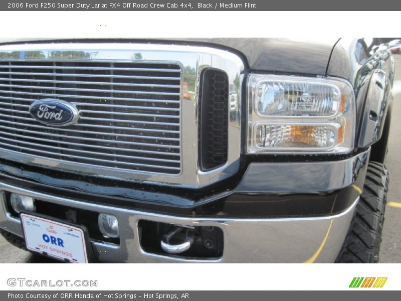 Black / Medium Flint 2006 Ford F250 Super Duty Lariat FX4 Off Road Crew Cab 4x4