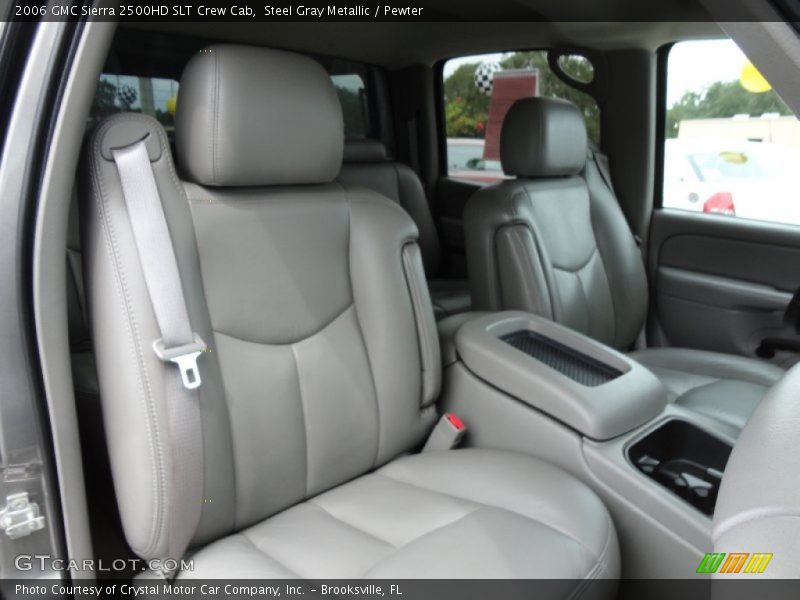 Steel Gray Metallic / Pewter 2006 GMC Sierra 2500HD SLT Crew Cab