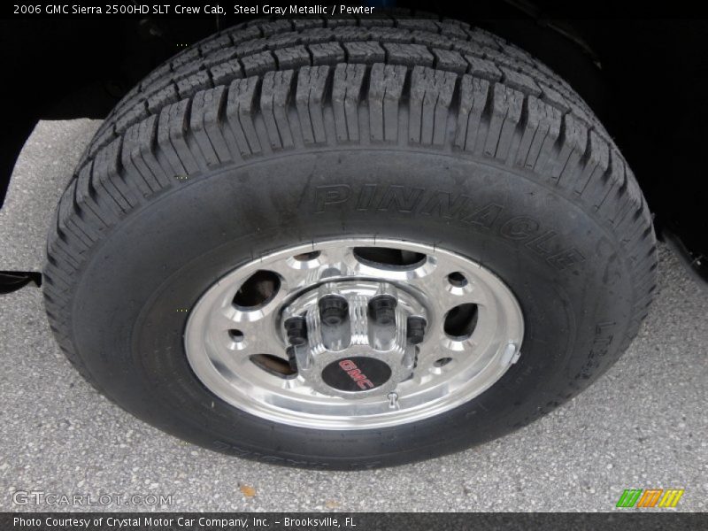 Steel Gray Metallic / Pewter 2006 GMC Sierra 2500HD SLT Crew Cab
