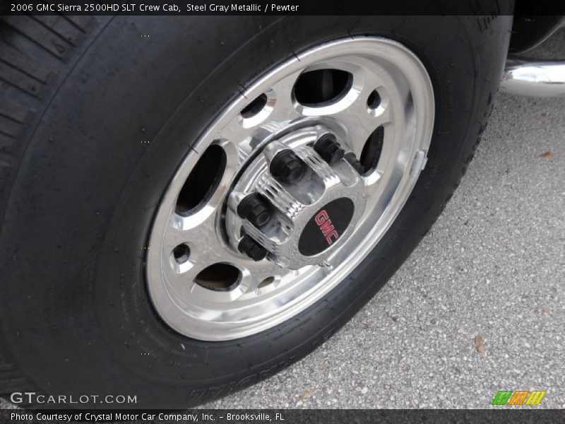 Steel Gray Metallic / Pewter 2006 GMC Sierra 2500HD SLT Crew Cab