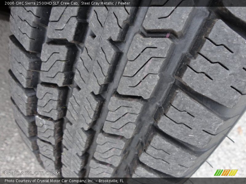 Steel Gray Metallic / Pewter 2006 GMC Sierra 2500HD SLT Crew Cab