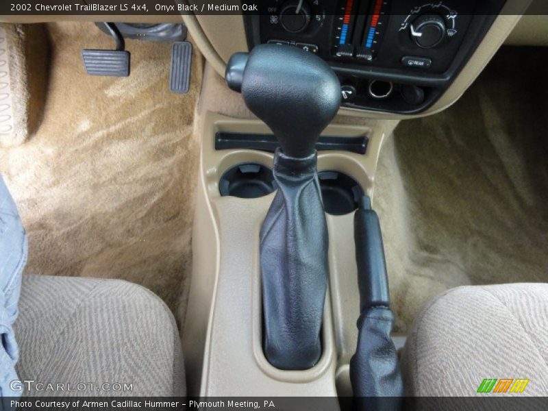Onyx Black / Medium Oak 2002 Chevrolet TrailBlazer LS 4x4