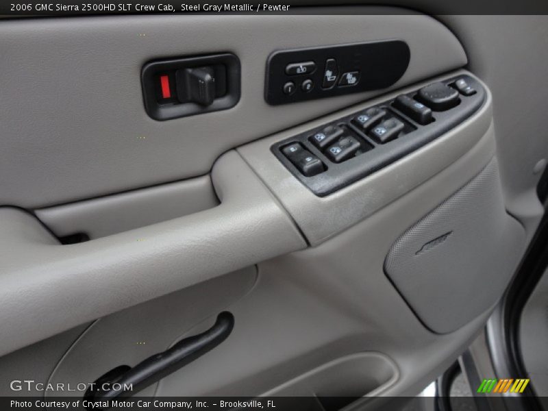 Steel Gray Metallic / Pewter 2006 GMC Sierra 2500HD SLT Crew Cab