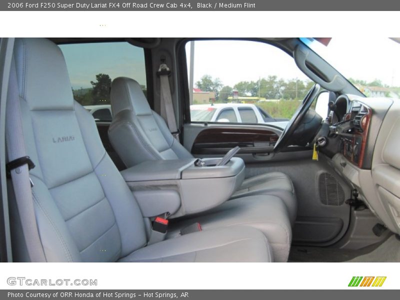 Black / Medium Flint 2006 Ford F250 Super Duty Lariat FX4 Off Road Crew Cab 4x4
