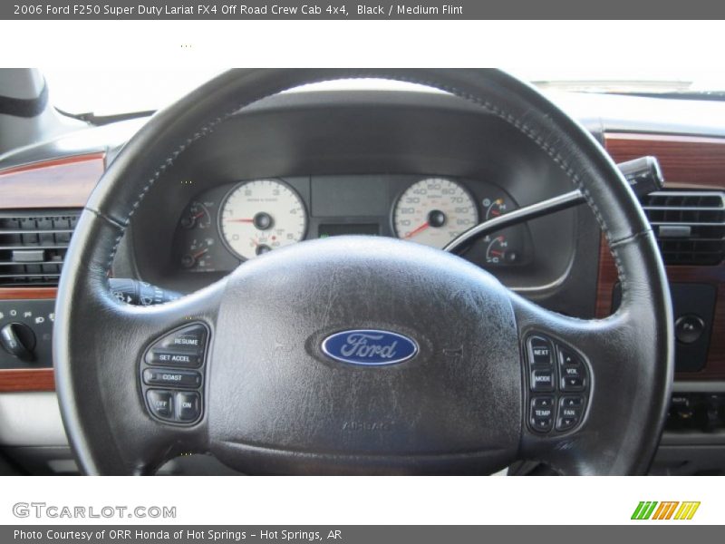 Black / Medium Flint 2006 Ford F250 Super Duty Lariat FX4 Off Road Crew Cab 4x4
