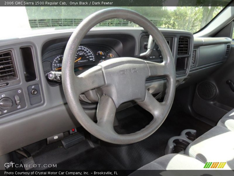 Onyx Black / Dark Pewter 2006 GMC Sierra 1500 Regular Cab