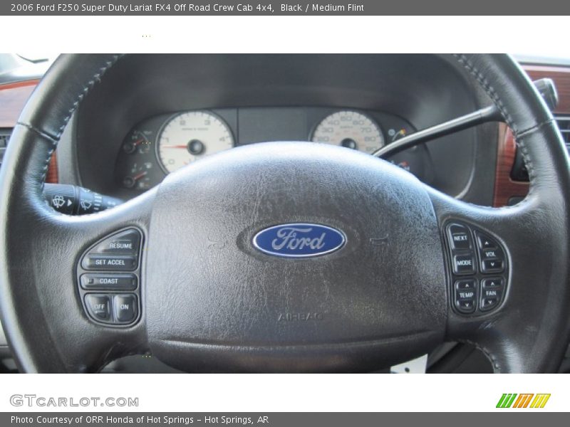 Black / Medium Flint 2006 Ford F250 Super Duty Lariat FX4 Off Road Crew Cab 4x4