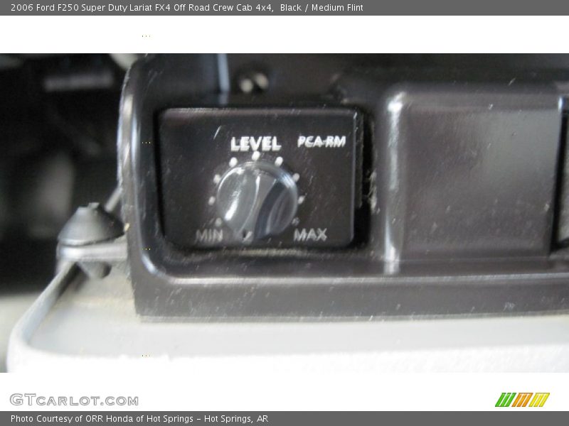 Black / Medium Flint 2006 Ford F250 Super Duty Lariat FX4 Off Road Crew Cab 4x4