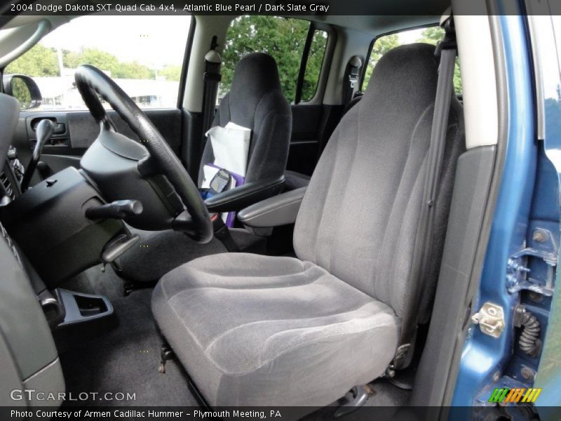  2004 Dakota SXT Quad Cab 4x4 Dark Slate Gray Interior