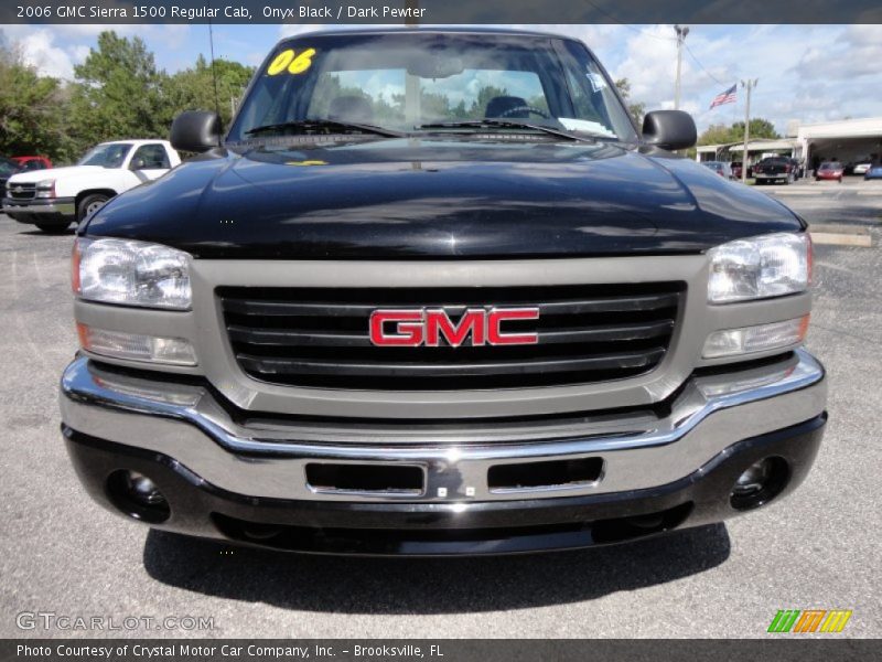 Onyx Black / Dark Pewter 2006 GMC Sierra 1500 Regular Cab