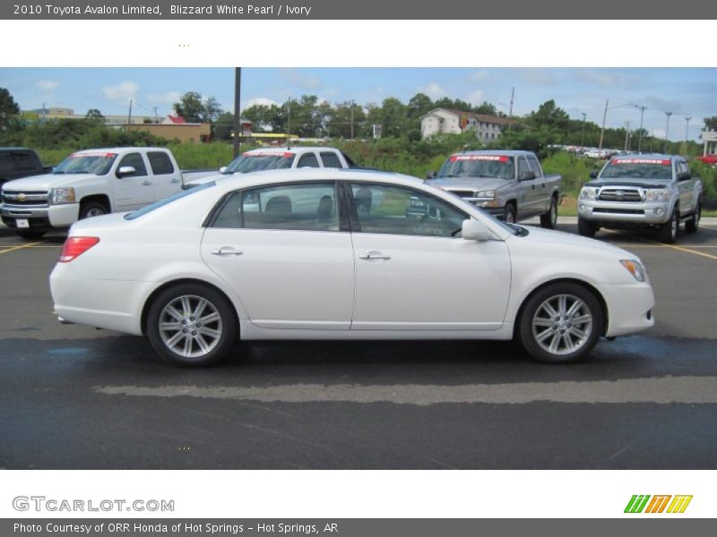 Blizzard White Pearl / Ivory 2010 Toyota Avalon Limited