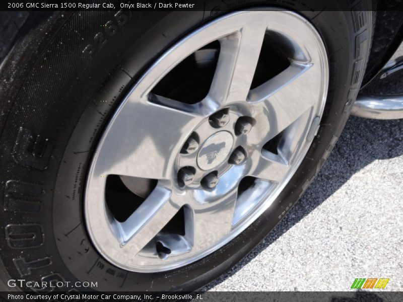 Onyx Black / Dark Pewter 2006 GMC Sierra 1500 Regular Cab