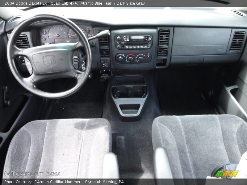 Dashboard of 2004 Dakota SXT Quad Cab 4x4