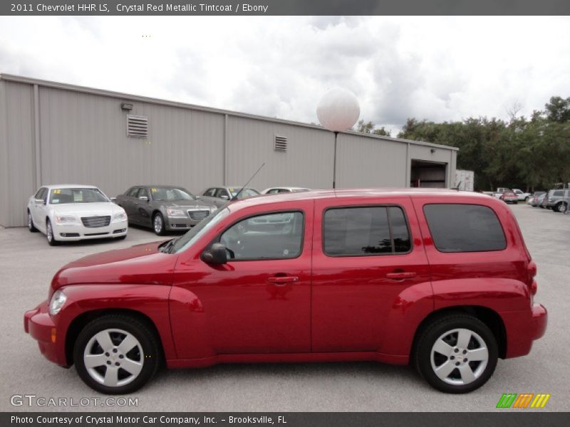 Crystal Red Metallic Tintcoat / Ebony 2011 Chevrolet HHR LS