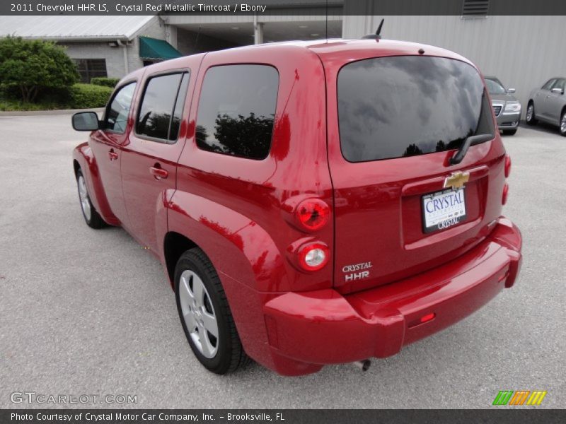 Crystal Red Metallic Tintcoat / Ebony 2011 Chevrolet HHR LS