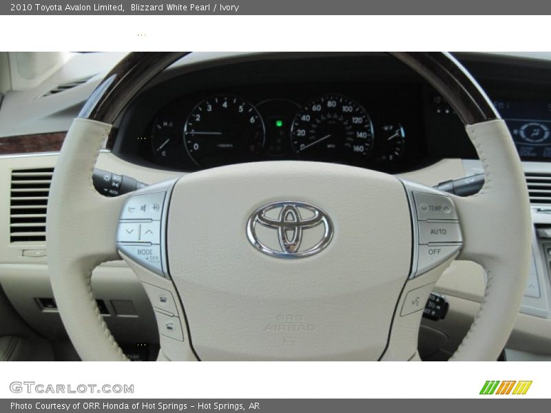 Blizzard White Pearl / Ivory 2010 Toyota Avalon Limited
