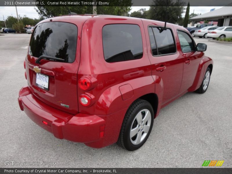 Crystal Red Metallic Tintcoat / Ebony 2011 Chevrolet HHR LS