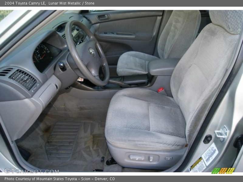 Lunar Mist Metallic / Stone 2004 Toyota Camry LE