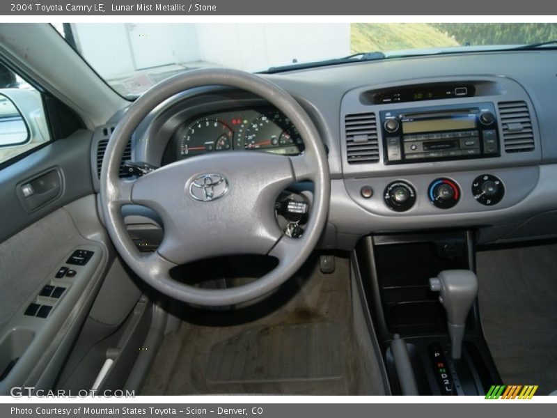 Lunar Mist Metallic / Stone 2004 Toyota Camry LE