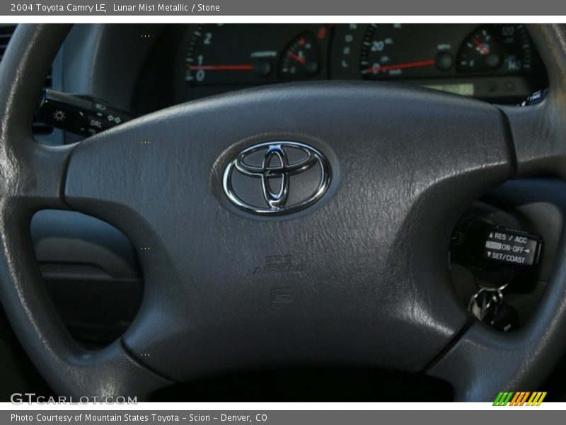 Lunar Mist Metallic / Stone 2004 Toyota Camry LE