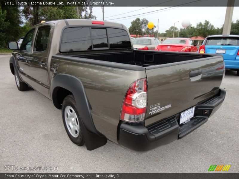 Pyrite Mica / Graphite Gray 2011 Toyota Tacoma Double Cab