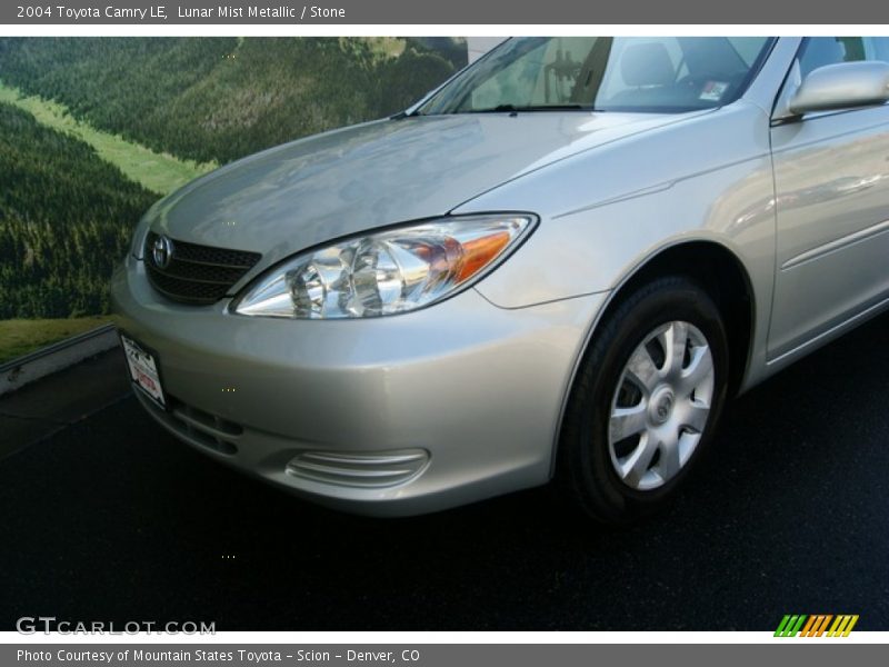 Lunar Mist Metallic / Stone 2004 Toyota Camry LE