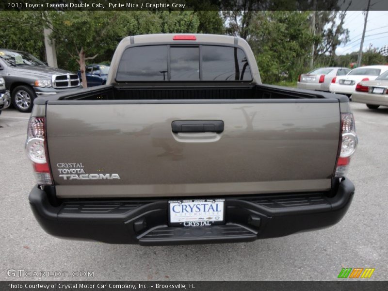 Pyrite Mica / Graphite Gray 2011 Toyota Tacoma Double Cab