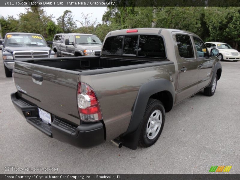 Pyrite Mica / Graphite Gray 2011 Toyota Tacoma Double Cab