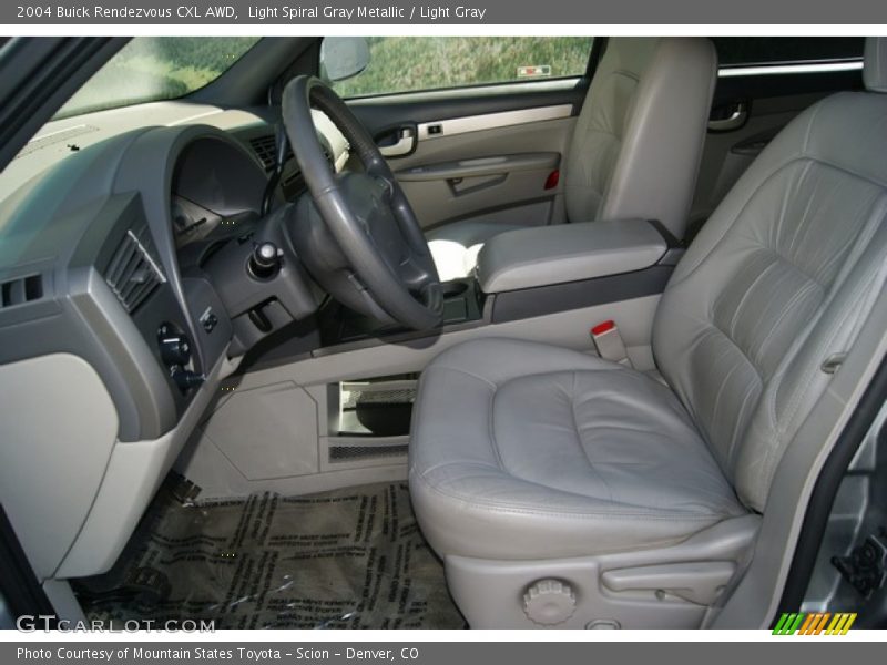Light Spiral Gray Metallic / Light Gray 2004 Buick Rendezvous CXL AWD