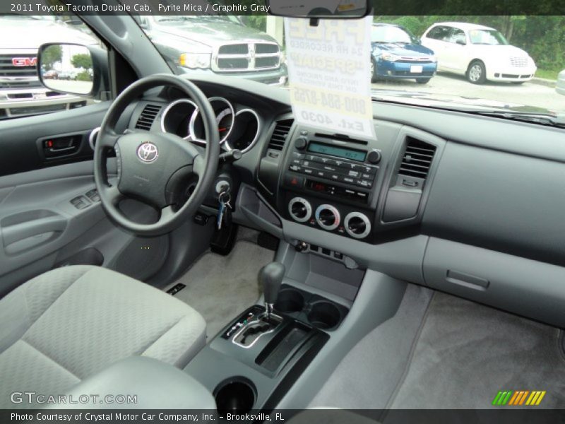 Pyrite Mica / Graphite Gray 2011 Toyota Tacoma Double Cab