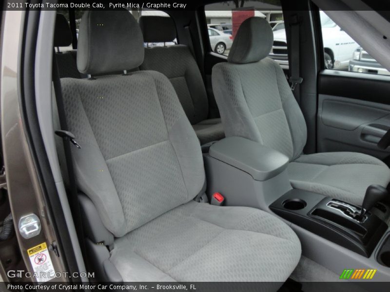 Pyrite Mica / Graphite Gray 2011 Toyota Tacoma Double Cab