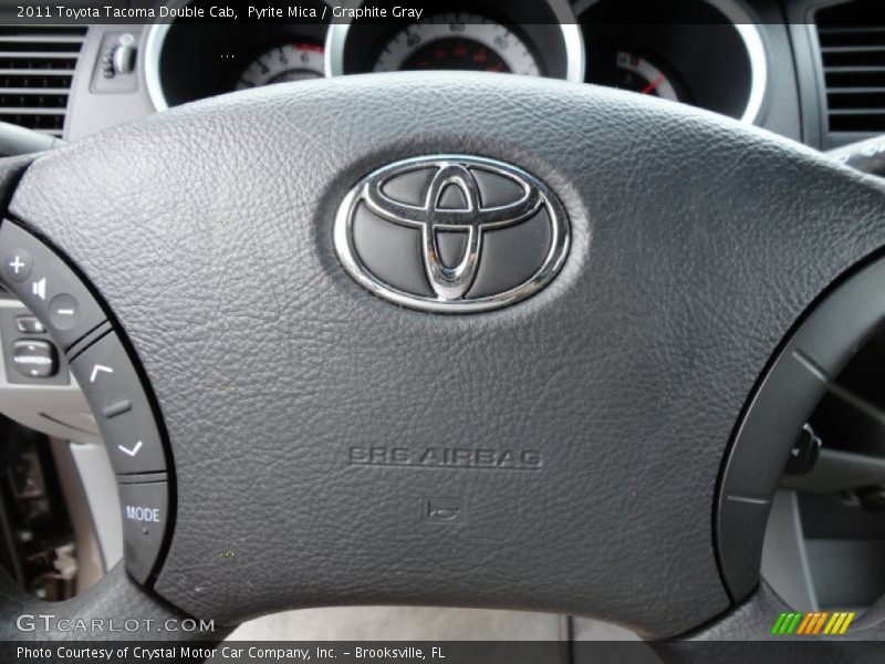Pyrite Mica / Graphite Gray 2011 Toyota Tacoma Double Cab