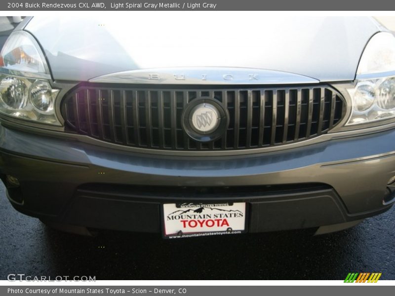 Light Spiral Gray Metallic / Light Gray 2004 Buick Rendezvous CXL AWD