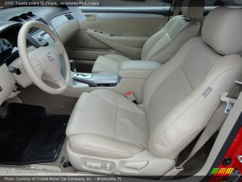 Absolutely Red / Ivory 2005 Toyota Solara SE Coupe