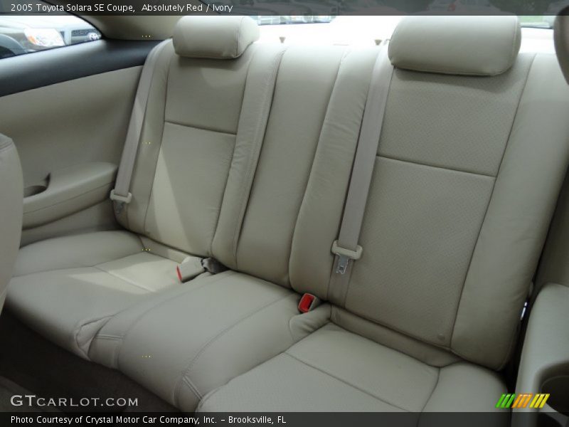 Absolutely Red / Ivory 2005 Toyota Solara SE Coupe