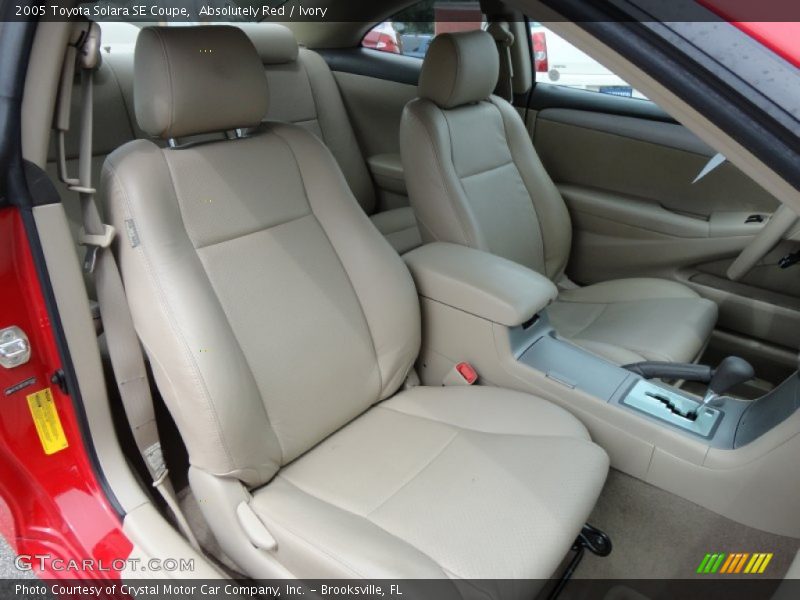 Absolutely Red / Ivory 2005 Toyota Solara SE Coupe