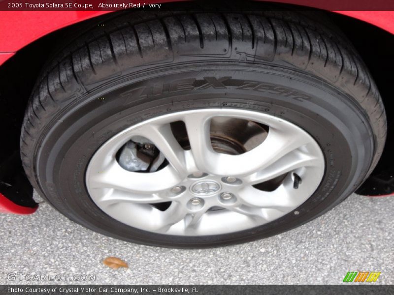 Absolutely Red / Ivory 2005 Toyota Solara SE Coupe