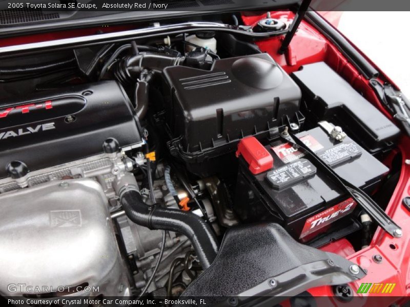 Absolutely Red / Ivory 2005 Toyota Solara SE Coupe