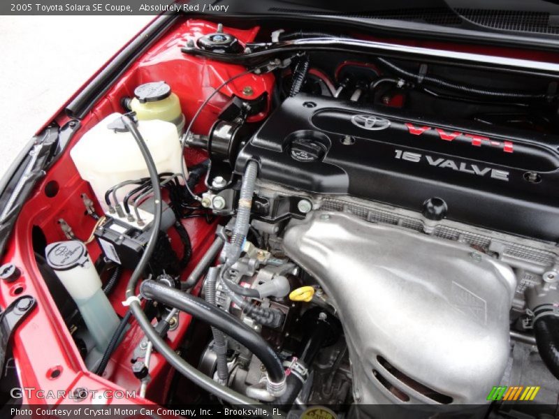 Absolutely Red / Ivory 2005 Toyota Solara SE Coupe