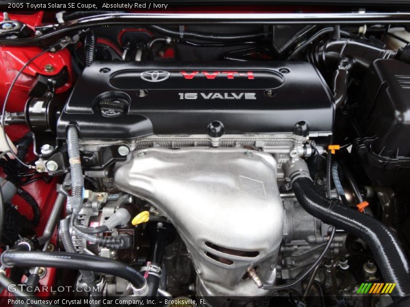 Absolutely Red / Ivory 2005 Toyota Solara SE Coupe