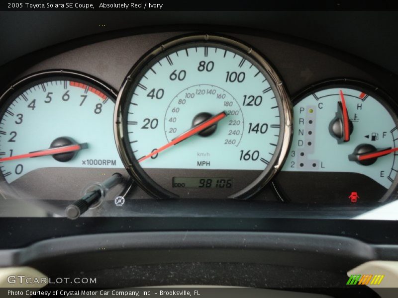 Absolutely Red / Ivory 2005 Toyota Solara SE Coupe