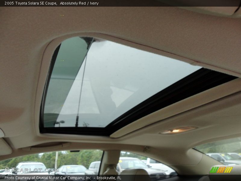 Absolutely Red / Ivory 2005 Toyota Solara SE Coupe