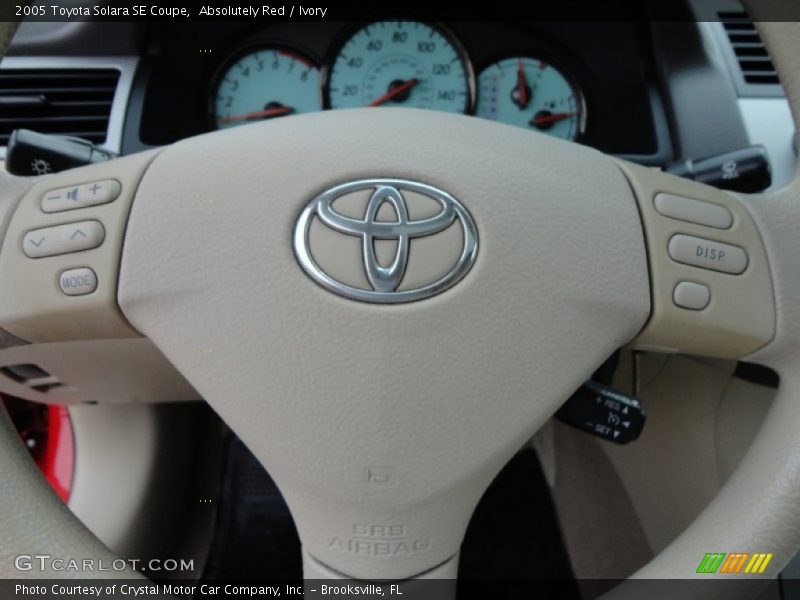 Absolutely Red / Ivory 2005 Toyota Solara SE Coupe